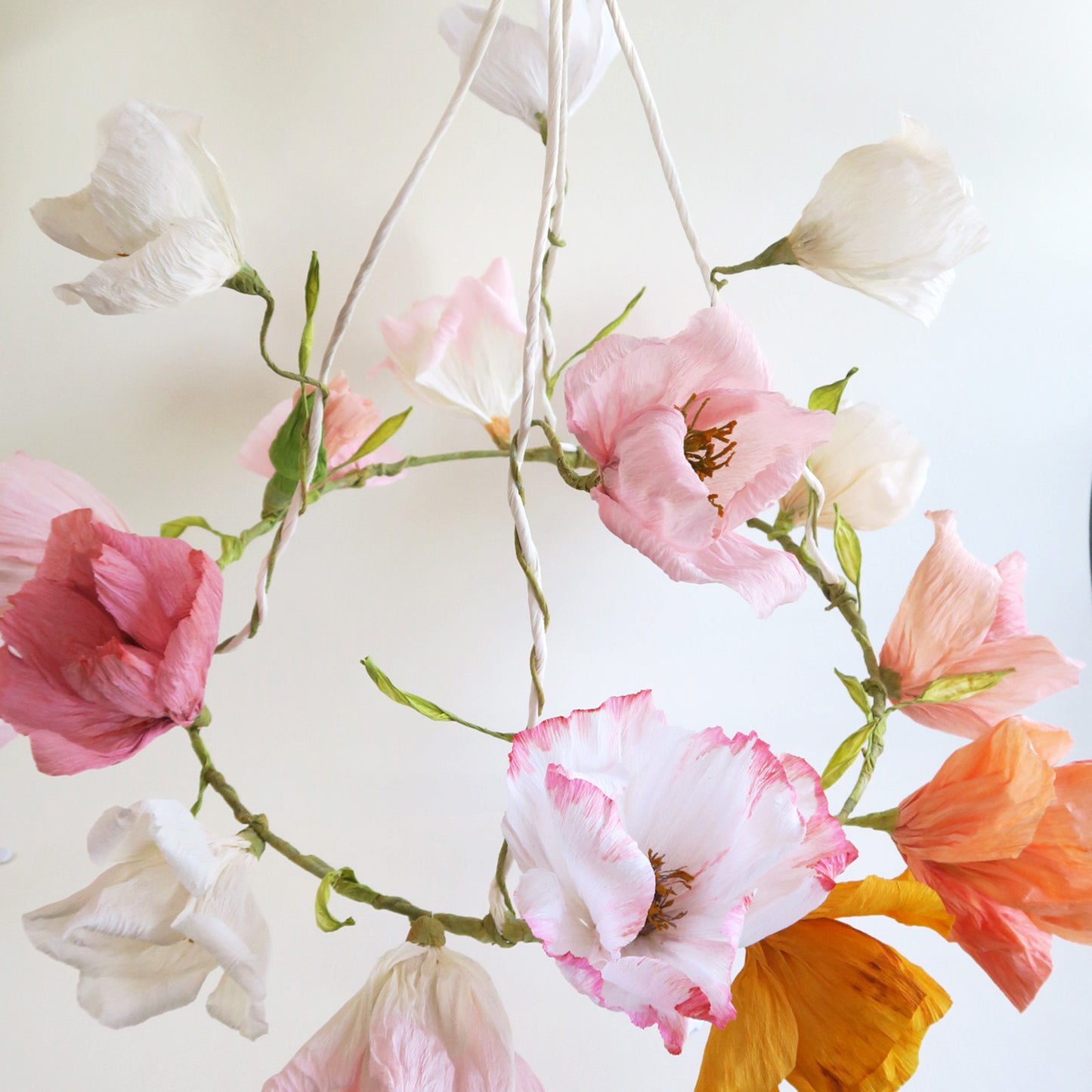 Summer dream - Paper flower wreath